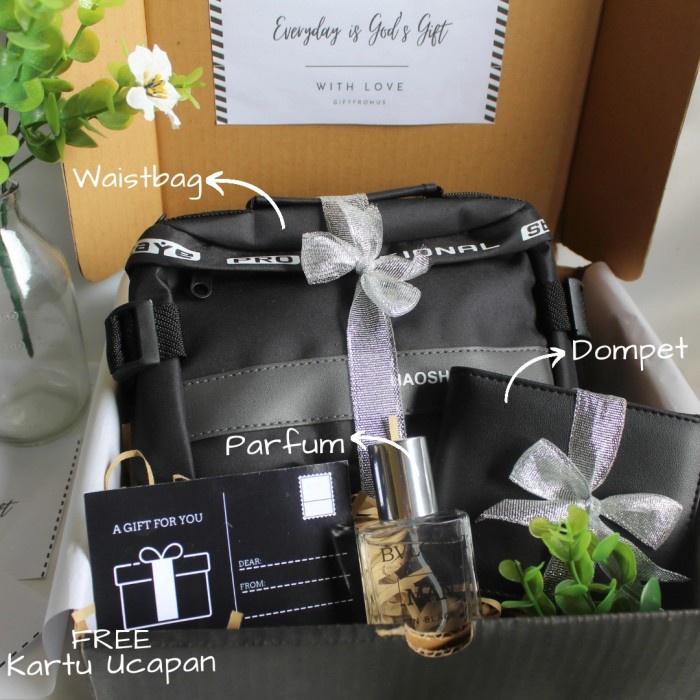 

(COD) Kado Ultah Cowok/Hadiah Pacar/Hampers/Man Gift Box - Paket H