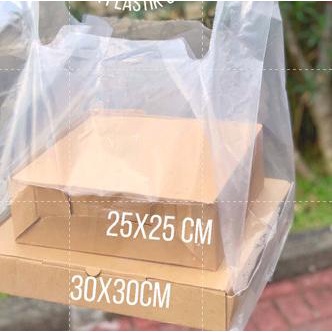 

tas plastik BENING isi 50 untuk dos 30 x 30 kantong PE PP TRANSPARAN