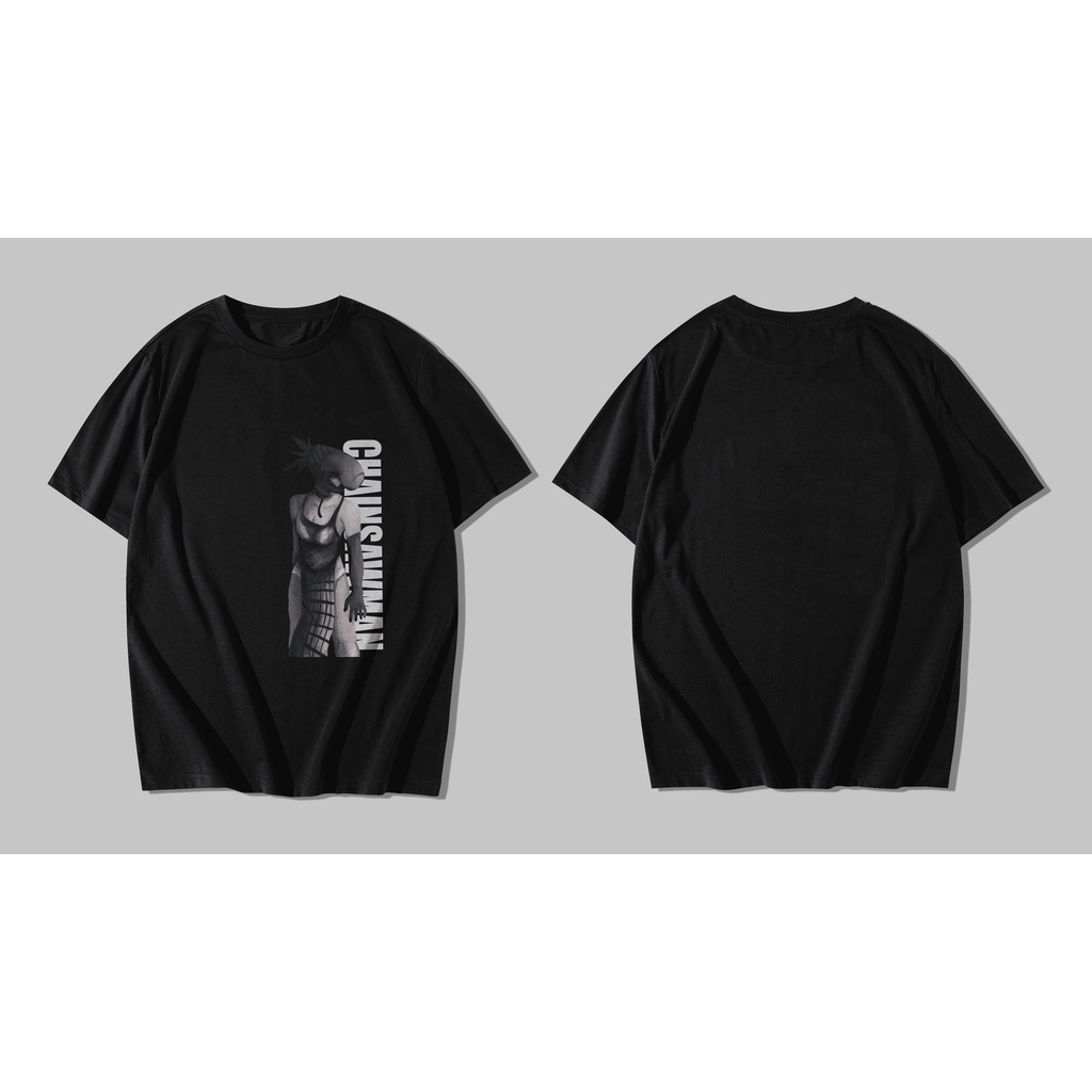 DXTCLOTHING - Chainsawman Reze bombdevil - black T shirt