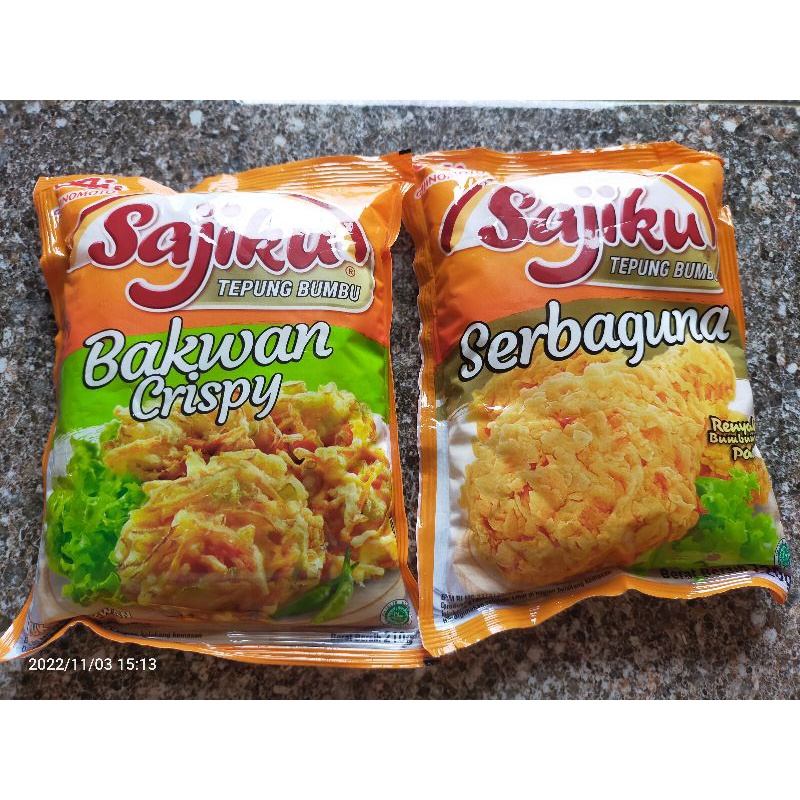 sajiku tepung bumbu 220gr (bakwan,serbaguna)