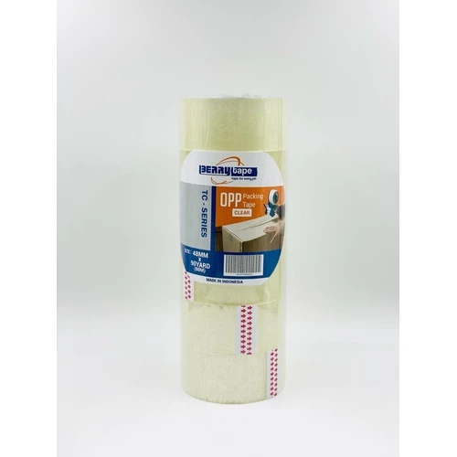 

Lakban OPP Berry 2" Inch 48 mm x 100 yard Bening dan Coklat – Satuan