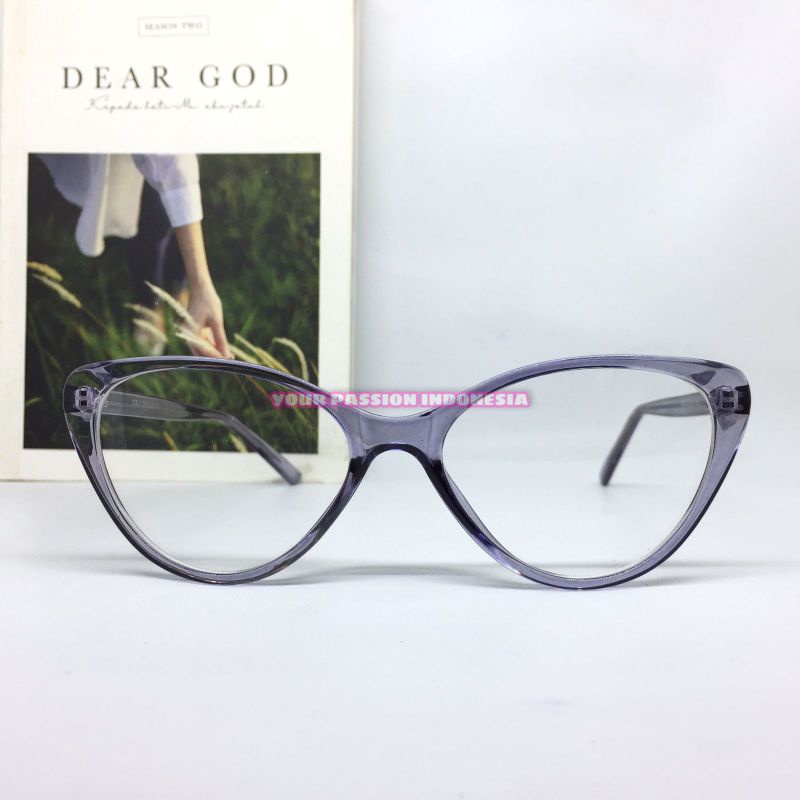 Kacamata Baca Cewek 1052 Model Cat Eye +1.00 sd +3.00