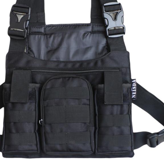 Tas dada chest bag chest rig premium - Hitam
