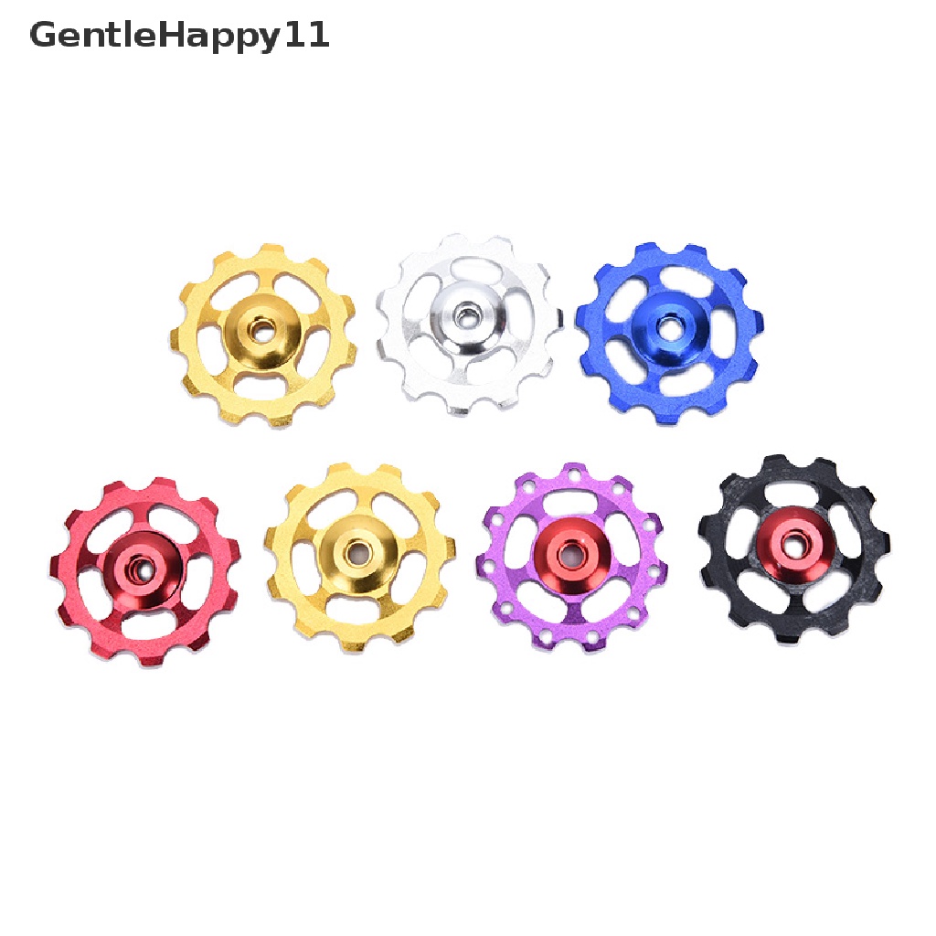 Gentlehappy 1Pc Ultralight Aluminium Alloy Sepeda Bantalan Jockey Wheel Katrol Derailleur Belakang id