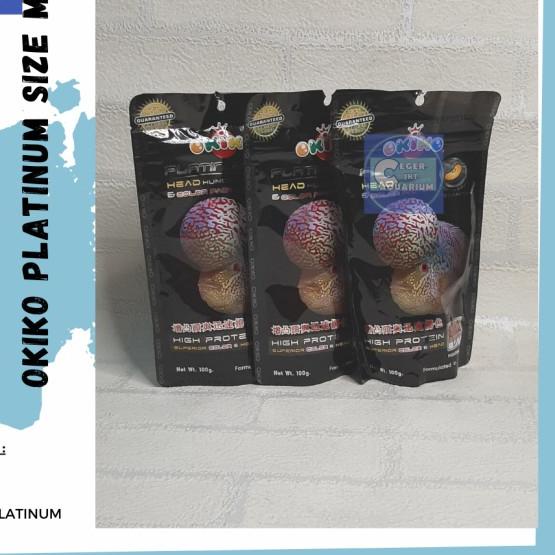 Okiko paketan 3 / pelet louhan / 100gr - 3 MERAH