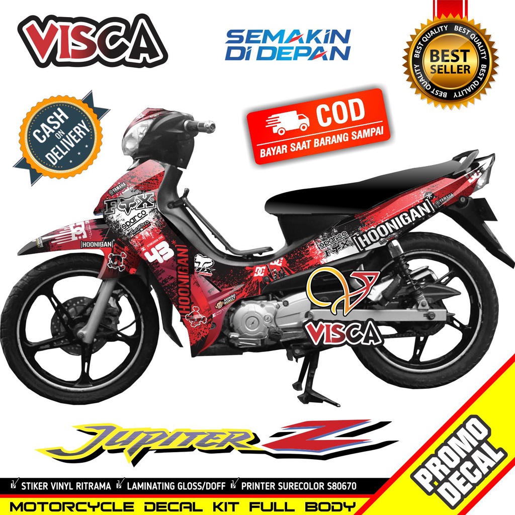 Decal Jupiter Z Burhan Full Body Stiker Jupiter Z Burhan Full Body Striping Jupiter Z Burhan Variasi