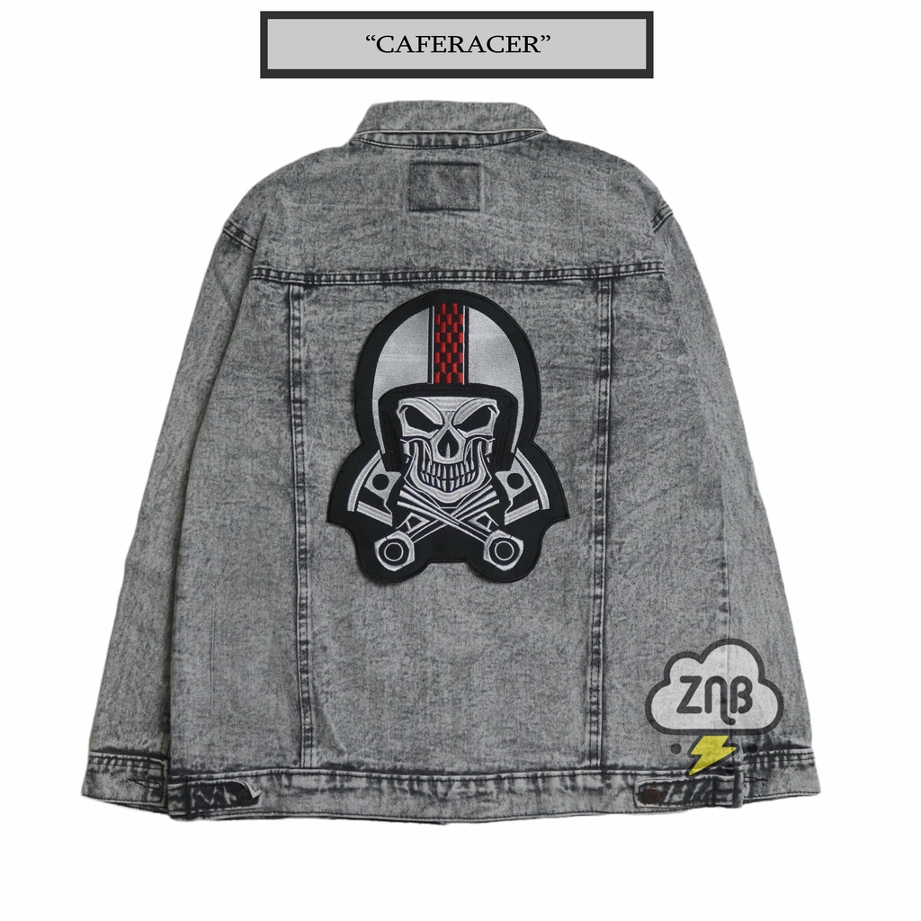 Backpatch Back patch emblem punggung bordir besar jumbo patch motor