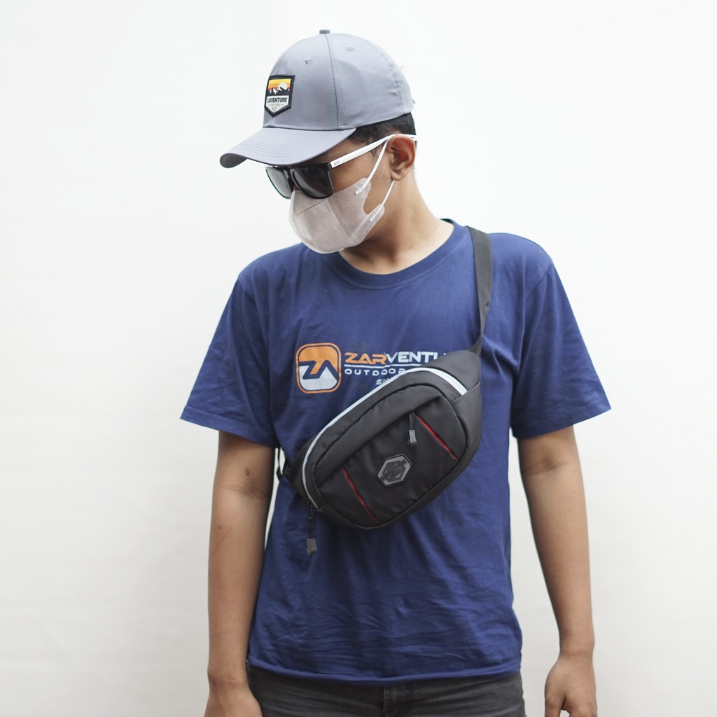 {TERMURAH!!!}Tas selempang waistbag Adventure Gear murah