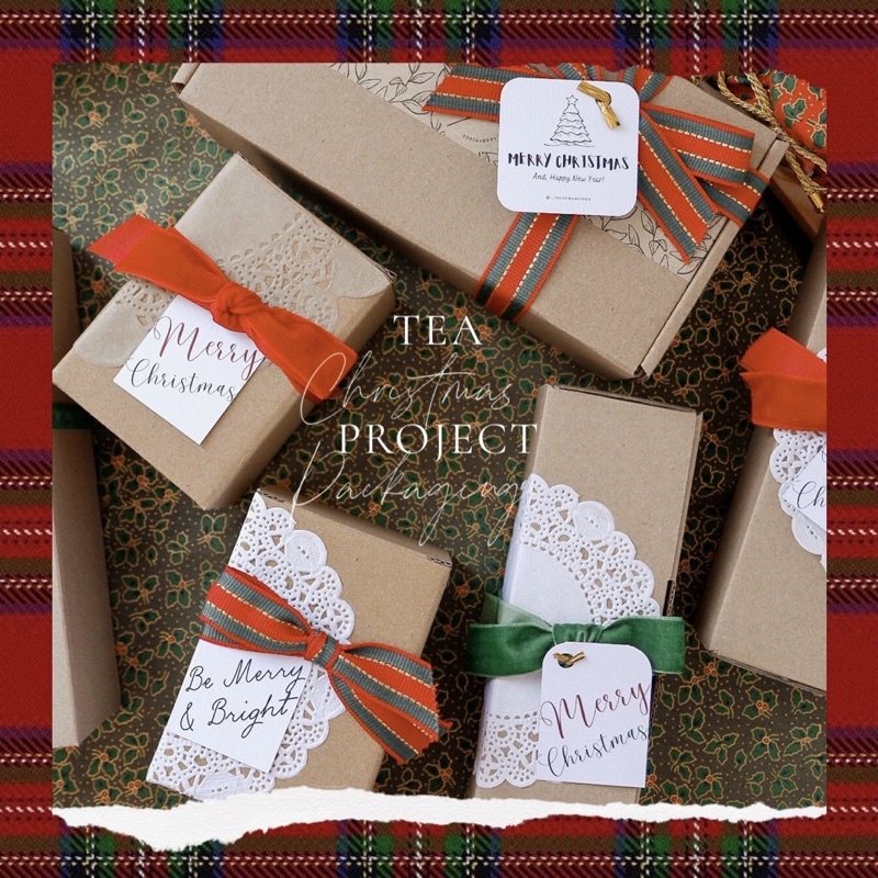 Tea Project Christmas Packaging | Kemasan Hampers Natal