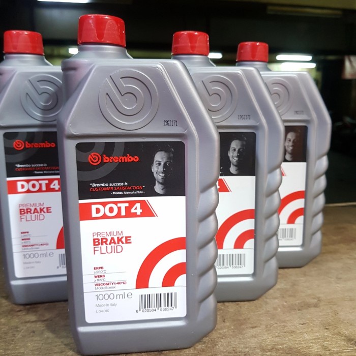 Minyak Rem Brake Fluid Dot 4 Premium Brake Fluid BREMBO