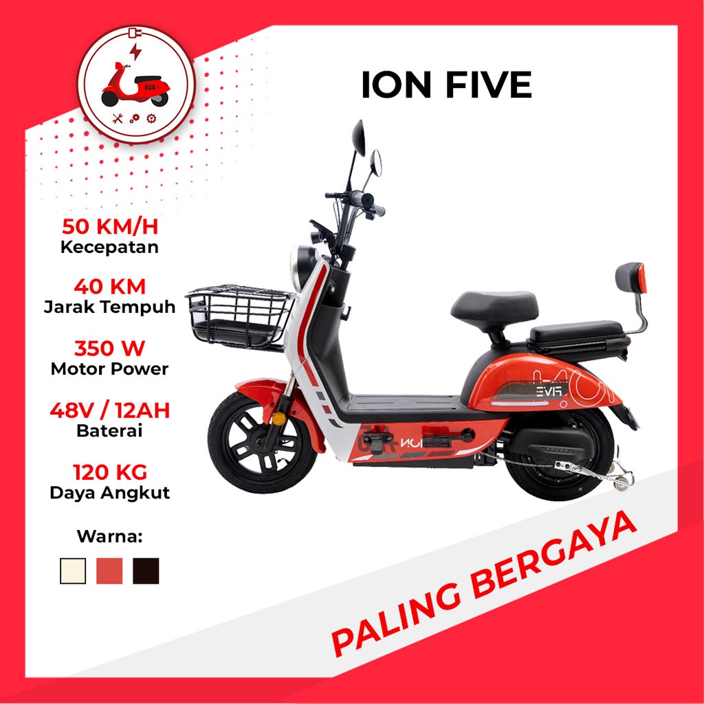 SEPEDA LISTRIK E-BIKE ELEMENT ION FIVE BY ELEMENT