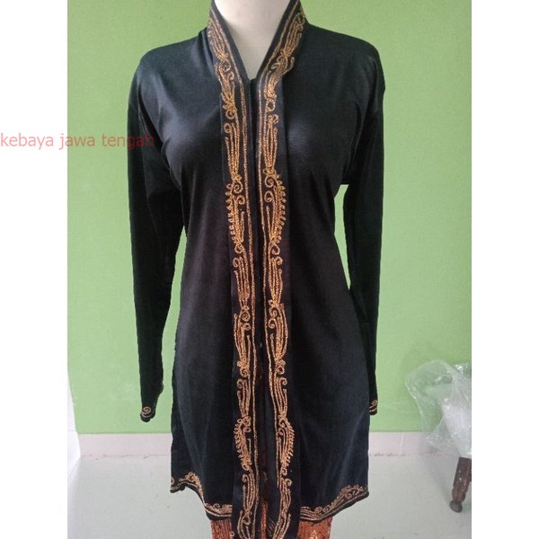 Atasan Kebaya Bludru Kartini Panjang Bordir Kebaya Bludru