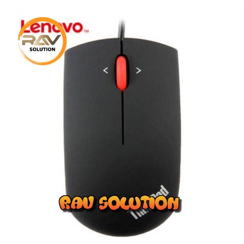 Mouse gaming Lenovo Thinkpad original kable usb komputer laptop mogouo/Mouse Thinkpad-Hitam / Lenovo Thinkpad mouse mogouo  - RAV SOLUTION