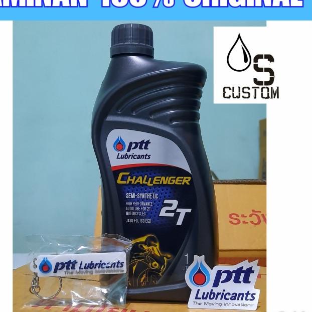 Oli samping 2tak PTT Lubricants Challenger 2T THAILAND