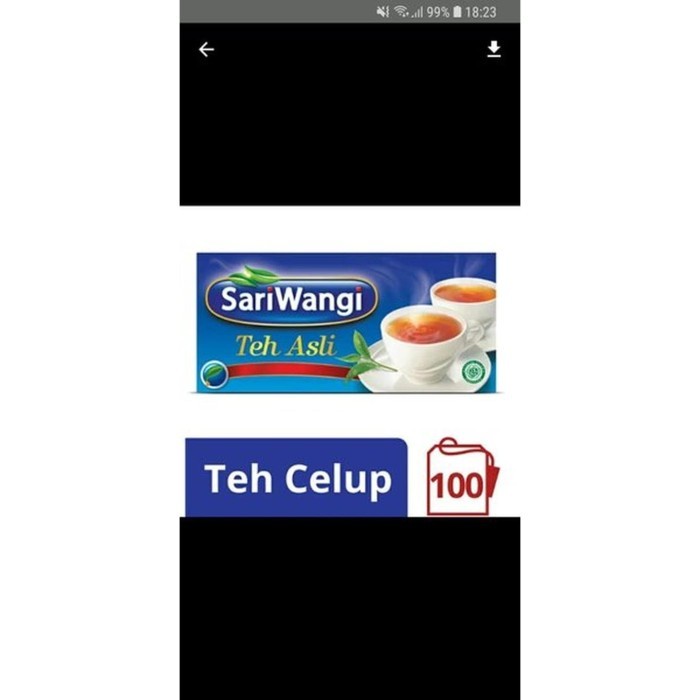 

Shumamedan SOS Diskon Diskon Sari Wangi Teh isi 100 Pcs