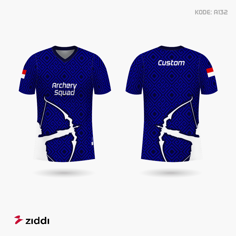 Kaos Jersey Panahan Archery Custom Dryfit Fullprint FREE DESAIN 132