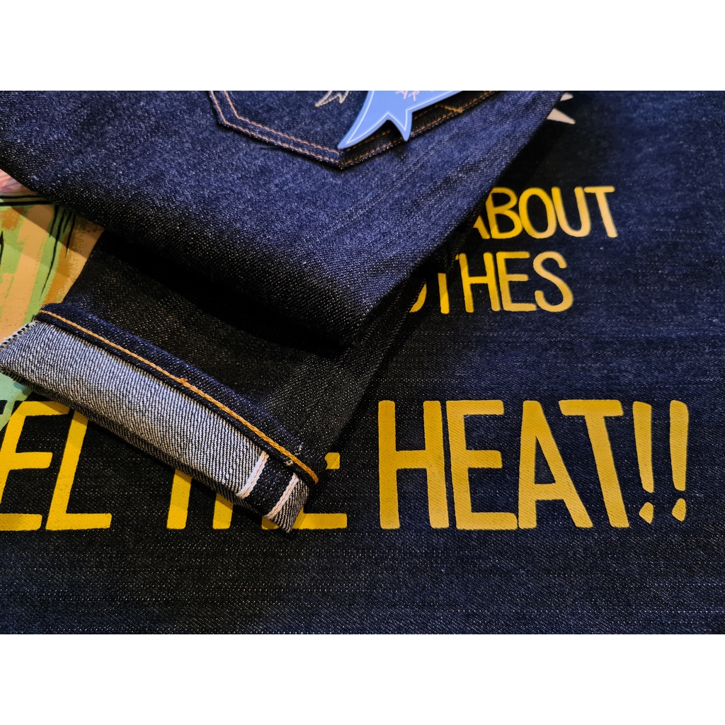 The "New" Flat Head 3001 -14.5oz "Pioneer" Selvage Denim Slim Straight