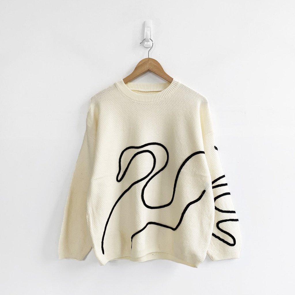 Her Goods Store AB712 Korean Outer/Outerwear/Cardigan/Kardigan/Atasan Rajut