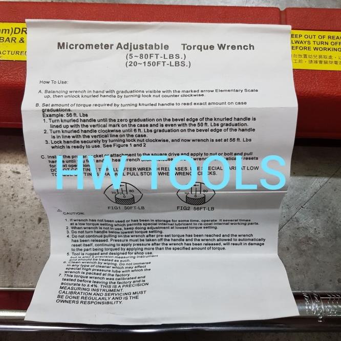 Kunci Torsi / Kunci Momen Sellery / Torque Wrench 98-805 Sellery