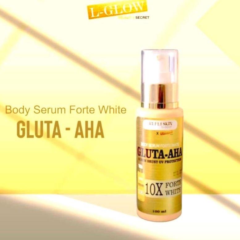ヾ BODY SERUM FORTE WHITE GLUTA AHA LGLOW / REFLI SKIN ヮ