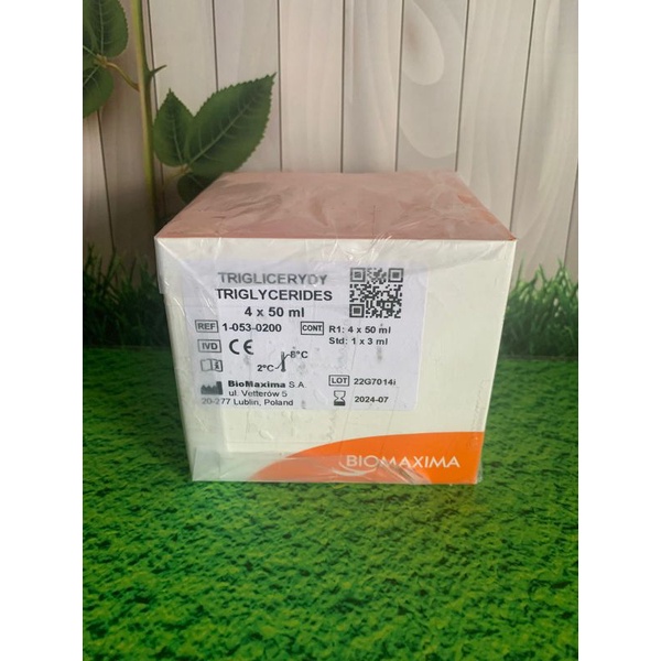 biomaxima trigliserida triglycerides 4x50ml