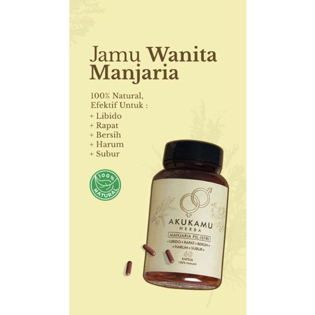 Kapsul Akukamu Manjaria Jamu Wanita | Istri | Kista | Miom | Rapat | Gairah