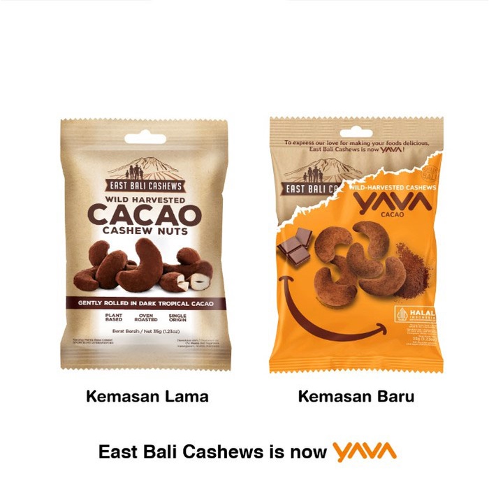 East Bali Cashew Yava Cacao Cashew Nuts - Kacang Sehat 35 gr