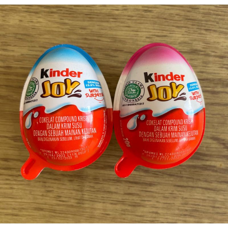 

Cokelat + Mainan Kinder Joy Boy / Girl