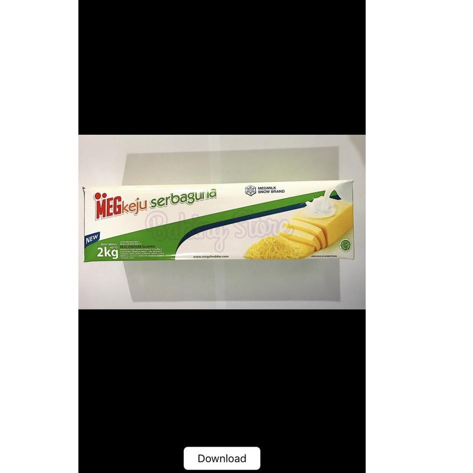 

㊊V Keju Cheddar Meg Meg Serbaguna 2kg HOT ITEM 2391 ☁