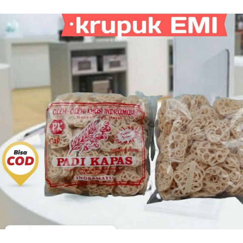 

KERUPUK MIE PUTIH/krupuk gurih PADI KAPAS 250gr