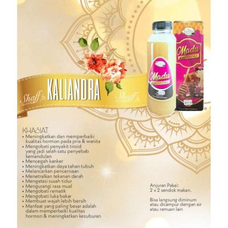 

Madu Kaliandra