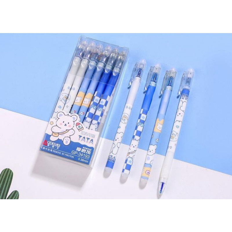 

Pulpen Hapus / Erasable Pen Fancy (12pc)