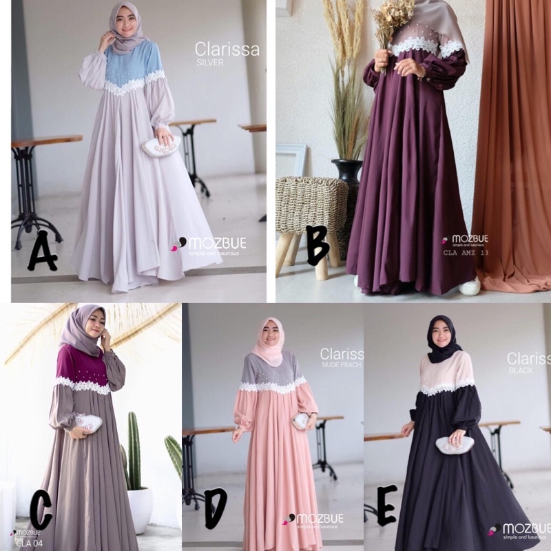 READY CLARISSA DRESS BY MOZBUE