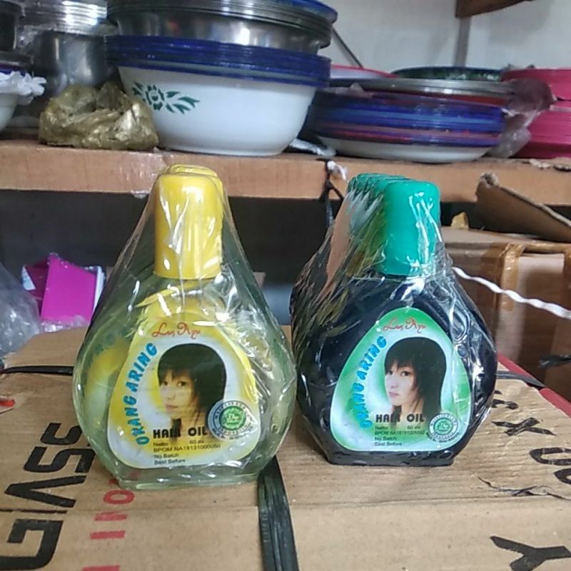 Orang aring/minyak rambut harga untuk 6pcs/Minyak urang aring lusinan/urang aring rambut