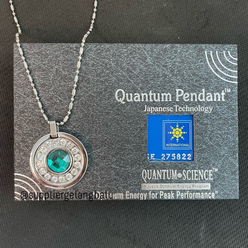 KALUNG QUANTUM BULAT MATA TOSCA bio magnet ion negatif kesehatan