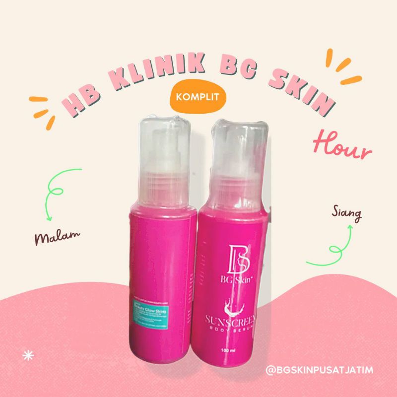 HB KLINIK LABEL BIRU BG SKIN NIGHT LOTION