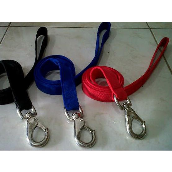 tali tuntun / leash snap hook besar (anjing medium-besar)