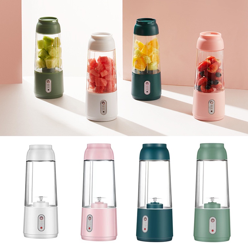 Blender Juicer Portable USB 300ML Mini Juicer Multifungsi Rechargeable USB Juice Cup Pembuat Jus Elektrik