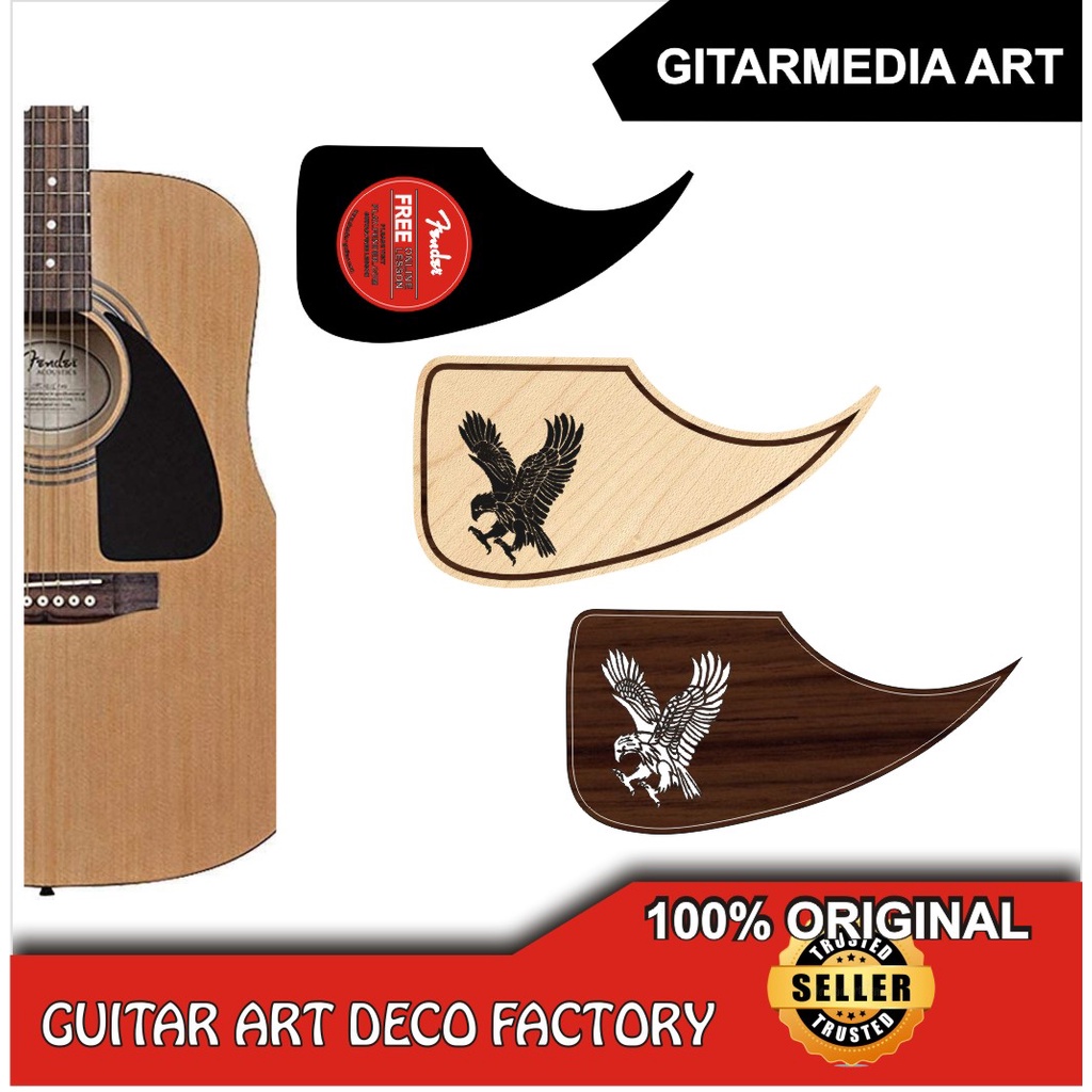 PICKGUARD GITAR AKUSTIK MODEL FENDER  - UNIVERSAL