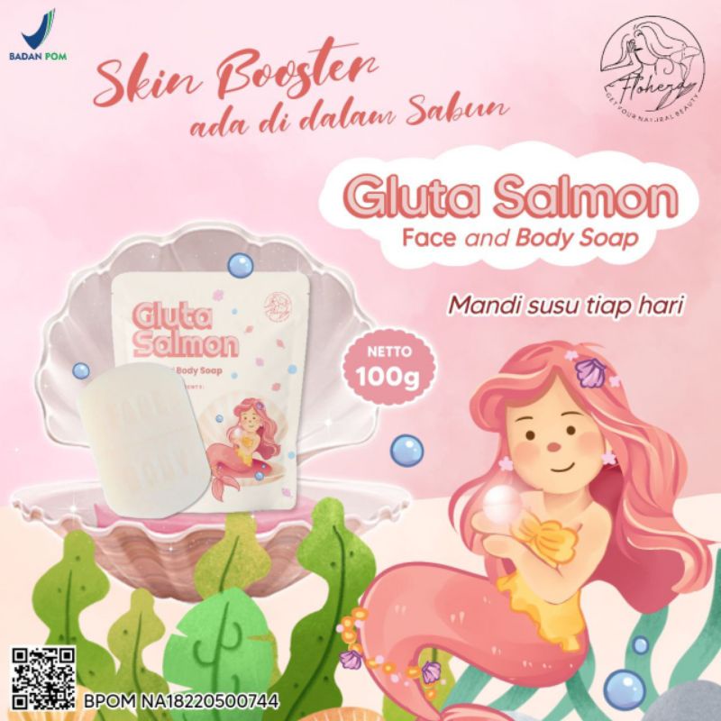 BPOM READY GLUTA SALMON FLOHERA CERAH SEKETIKA