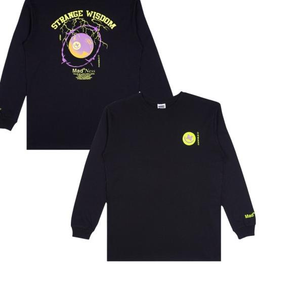 Morwick Kaos Lengan Panjang Strange Hitam - M