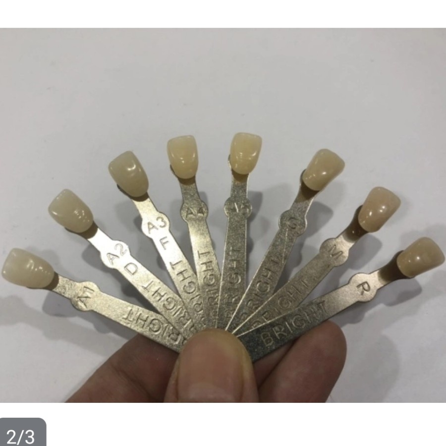 Contoh Warna Gigi / Dental Shade Bright