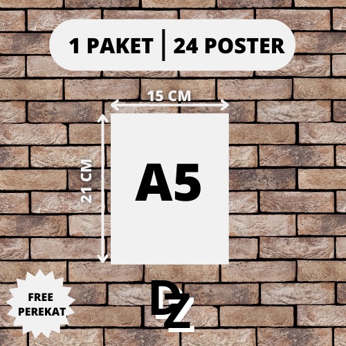 Poster Dinding Aesthetic Isi 48 Poster