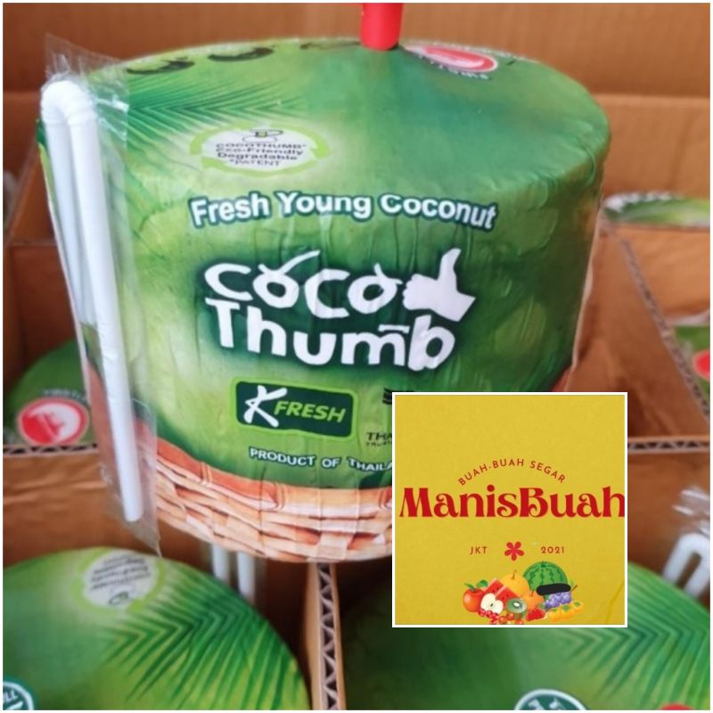 Jual Coco Thumb-kelapa Thailand Per Dus | Shopee Indonesia