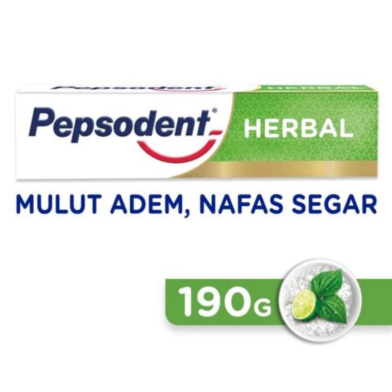 Pepsodent Complete 8 Herbal 190g