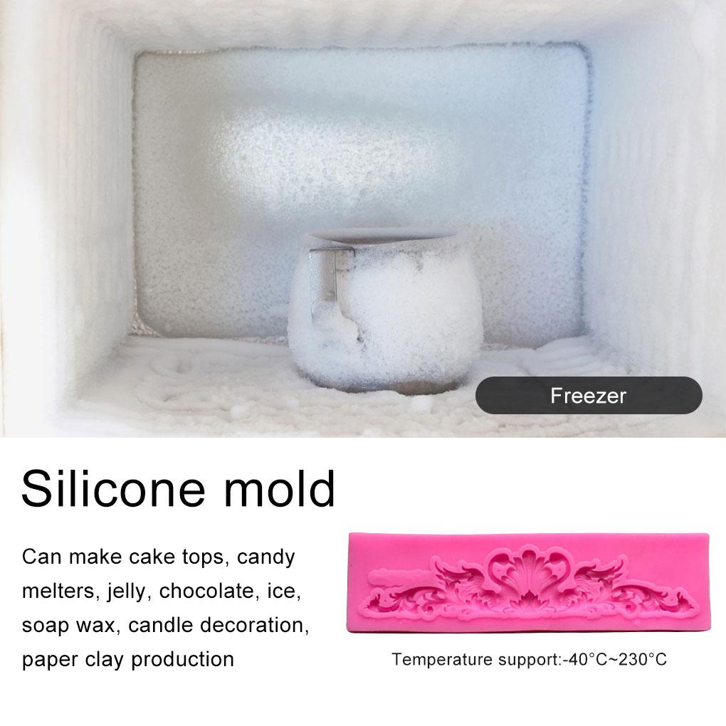 Cetakan Kue Cetakan Silikon Baking Mold Anti Lengket Tahan Panas Emboss Fondant Making Mold