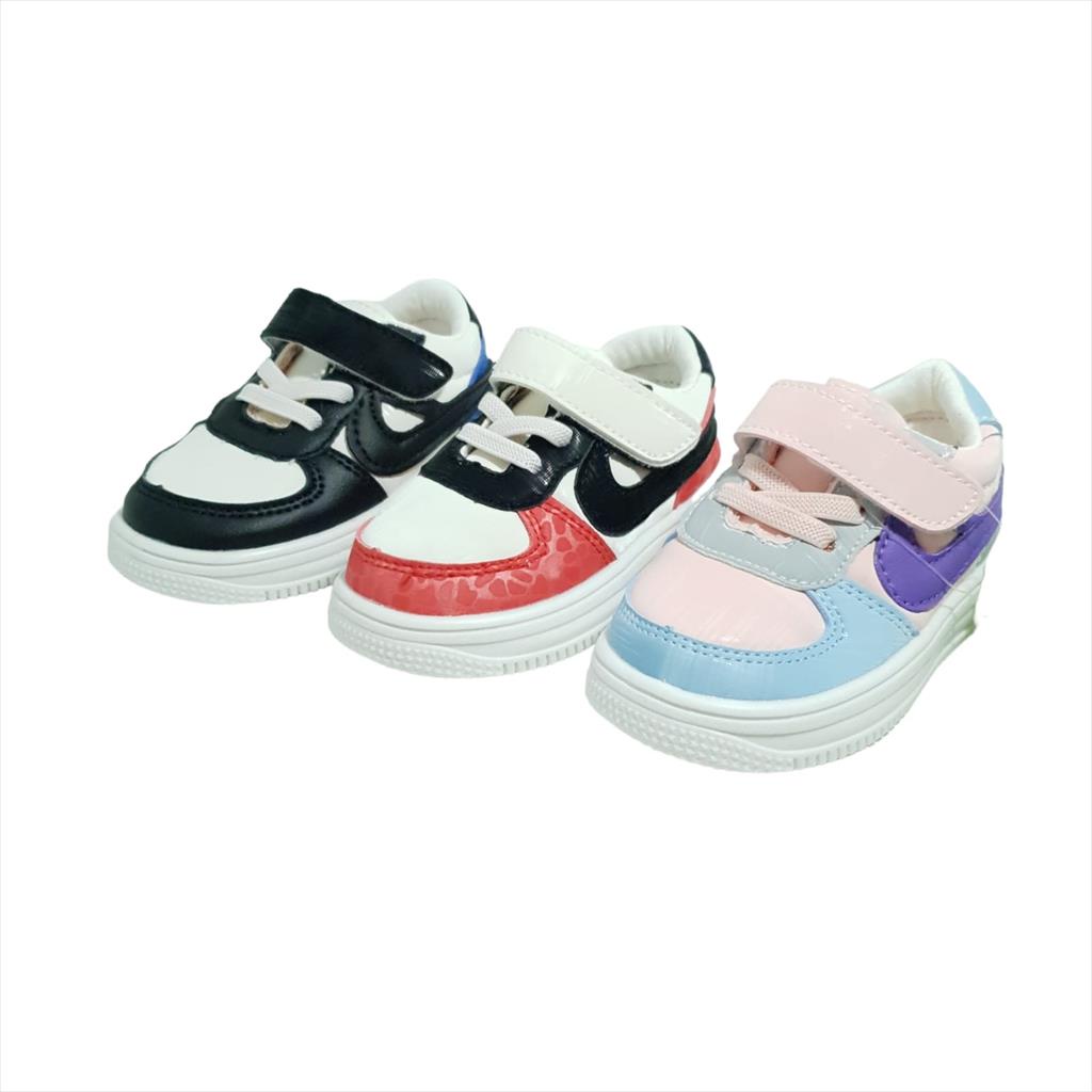 Juragan Junior [COD] Sepatu  KERRY Anak Non LED Anak Perempuan Dan Laki Laki Import Size 16-20