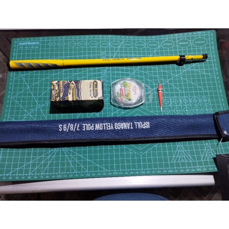 Joran Tegek Ispull tanago yellow pole 7/8/9S (slow) ITYP 7/8/9S micro fishing pancing