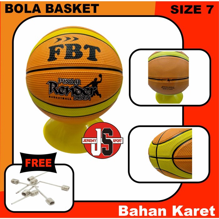 Bola Basket bahan Karet