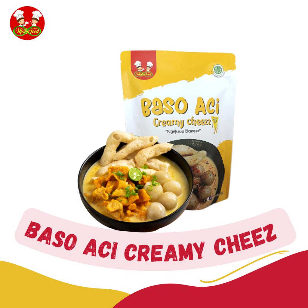 

Baso aci Boci Creamy cheezz Keju Pedas Enak Cemilan Frozen Food Oleh oleh Moikafood Bandung